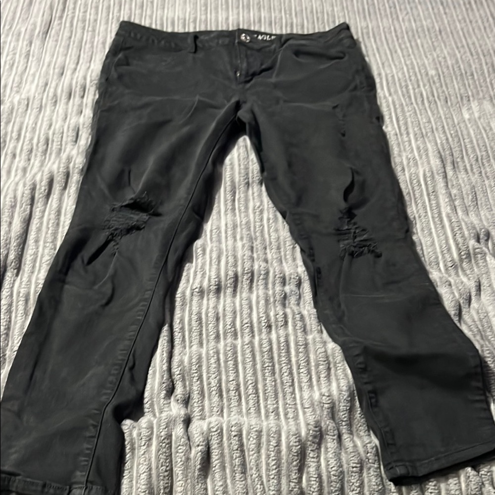 American Eagle Distressed Jeggings